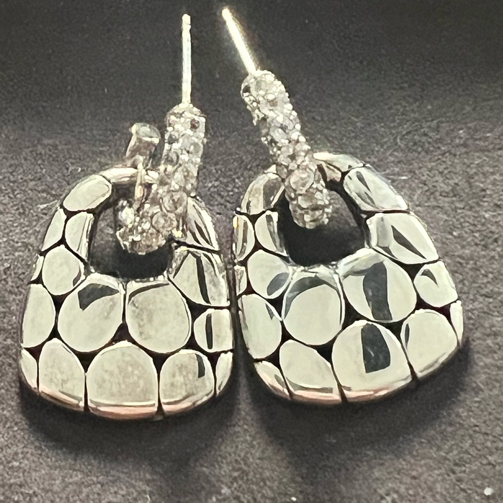 John Hardy sterling earrings.